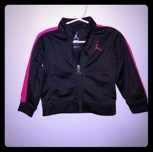 Toddler girls Jordan zip up track jacket